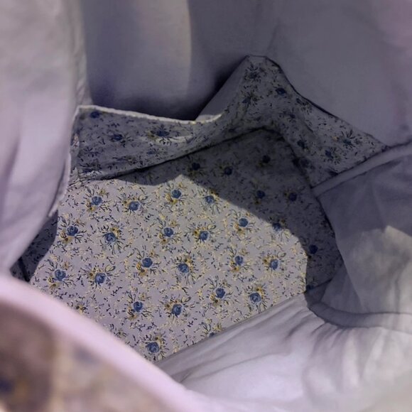 April Cornell Floral Fabric Tote Bag - Picture 4 of 5